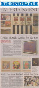 Toronto Star Warhol Gems